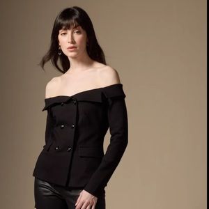 L’AGENCE Stephan off the should blazer. Size small.